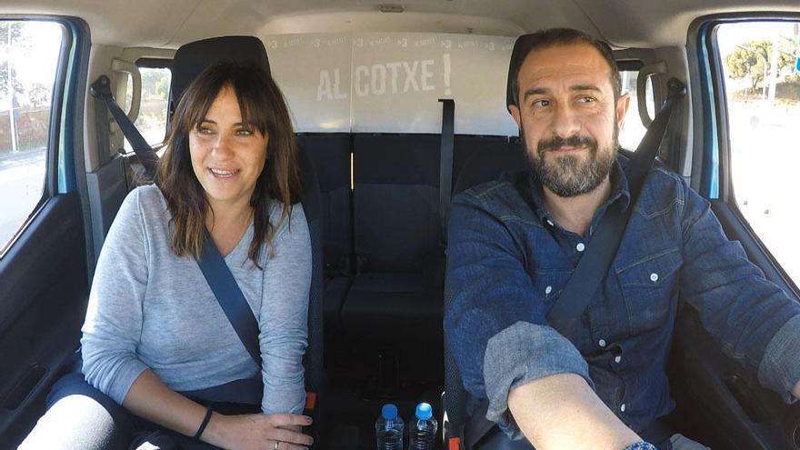 Melani Olivares, Nandu Jubany i Òscar Andreu pugen «Al cotxe» de TV3