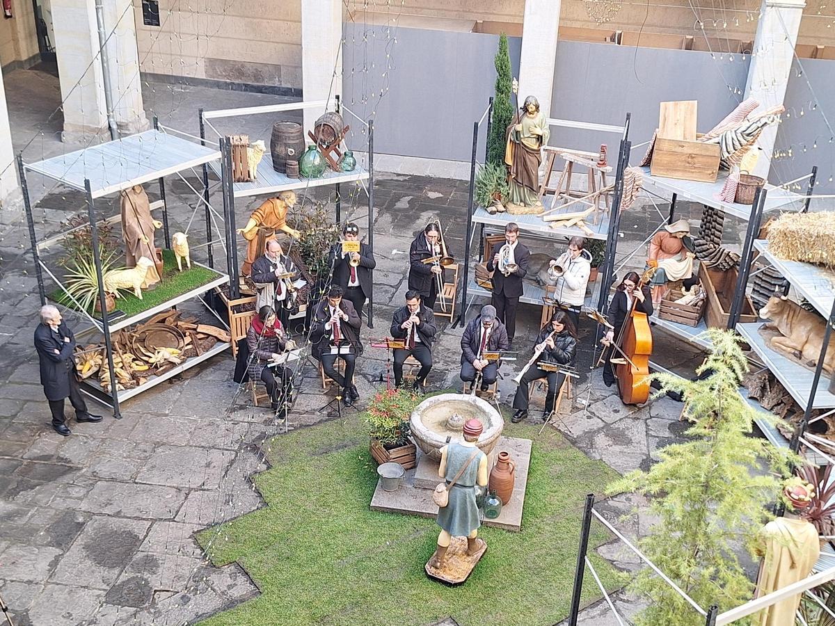 Un instant de l'acte a Olot