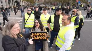 Directo | Finaliza la huelga del taxi en Catalunya con la Gran Via reabierta y doble denuncia contra las VTC