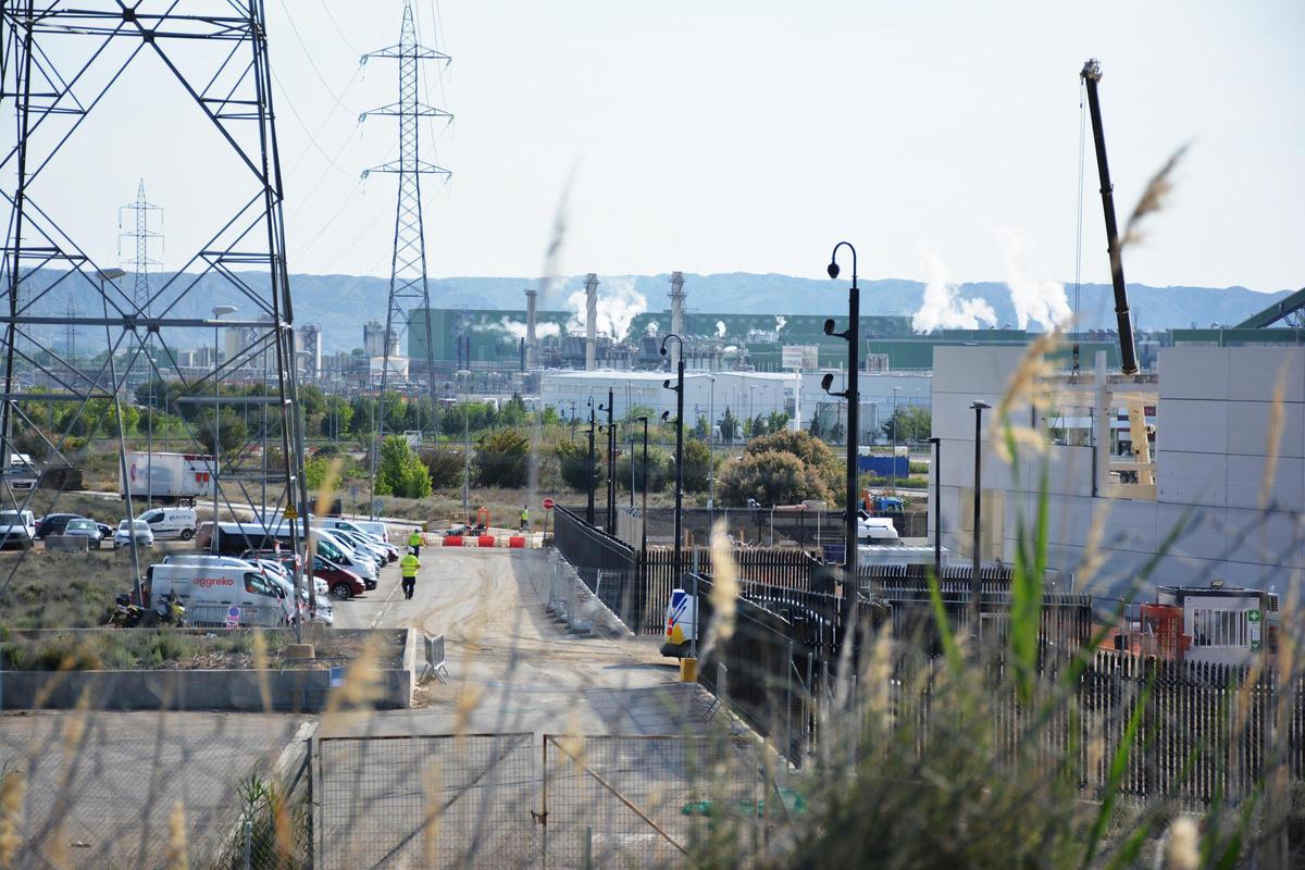 Centro de datos de Amazon Web Services en El Burgo de Ebro.