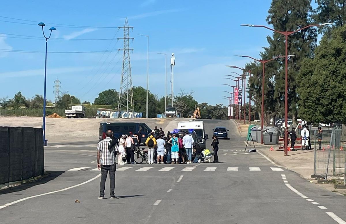 Imagen general de uno de los accesos a La Cartuja