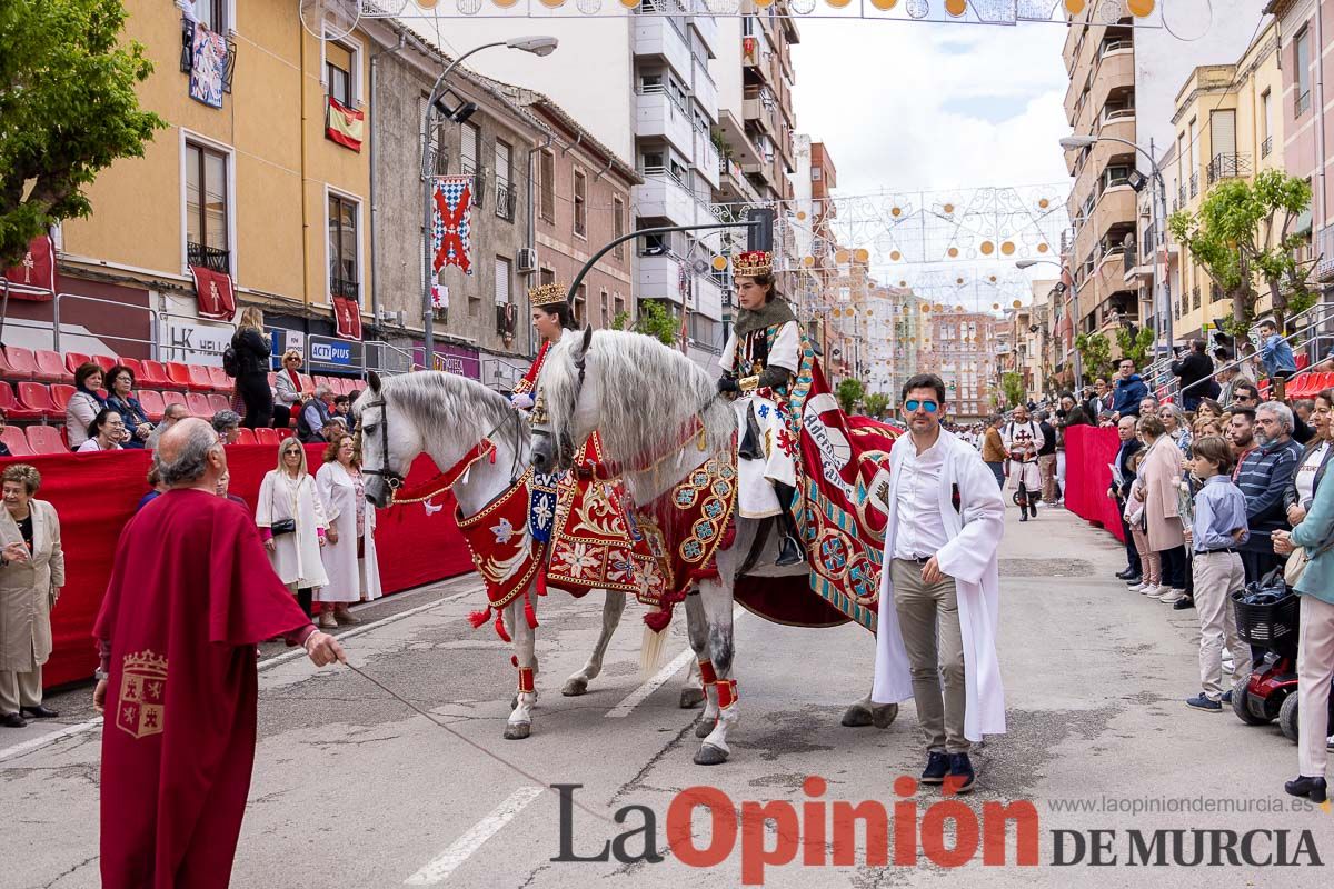 Desfile infantil en las Fiestas de Caravaca (Bando Cristiano)