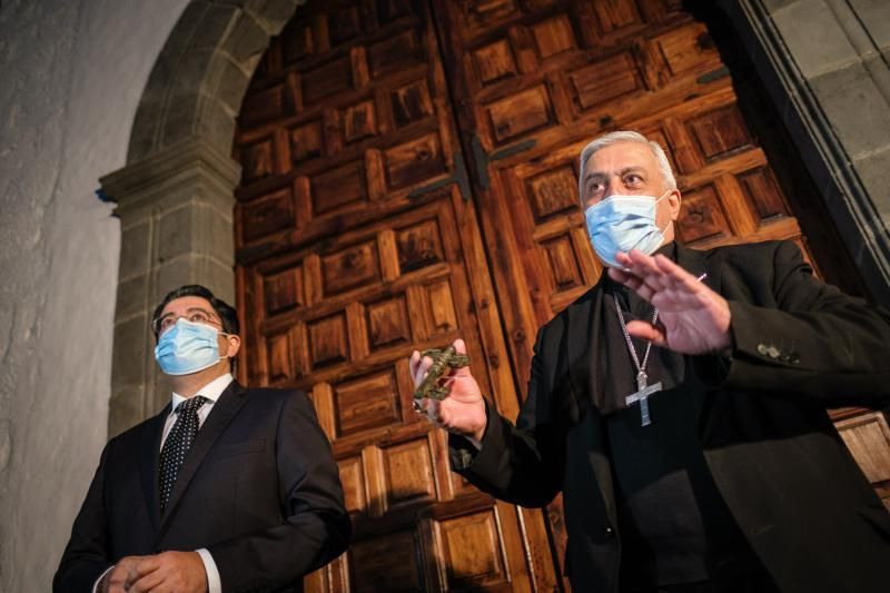 Reapertura de la Iglesia de Santa Catalina. en Tacoronte