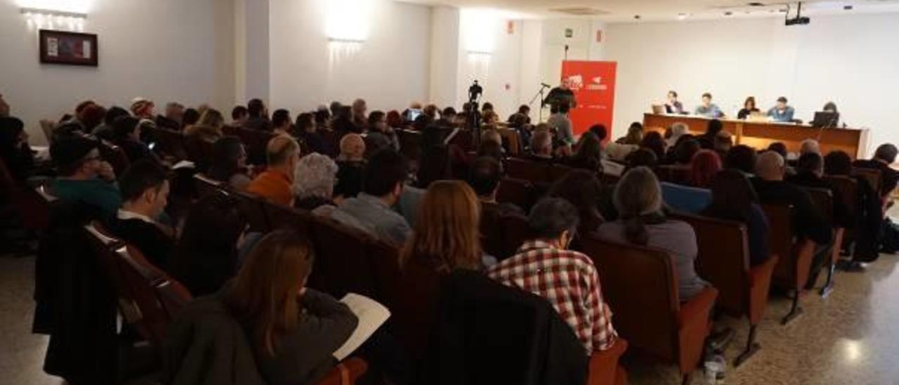 Consell Polític Nacional de EUPV donde acordaron la celebración de primarias para el Congreso.