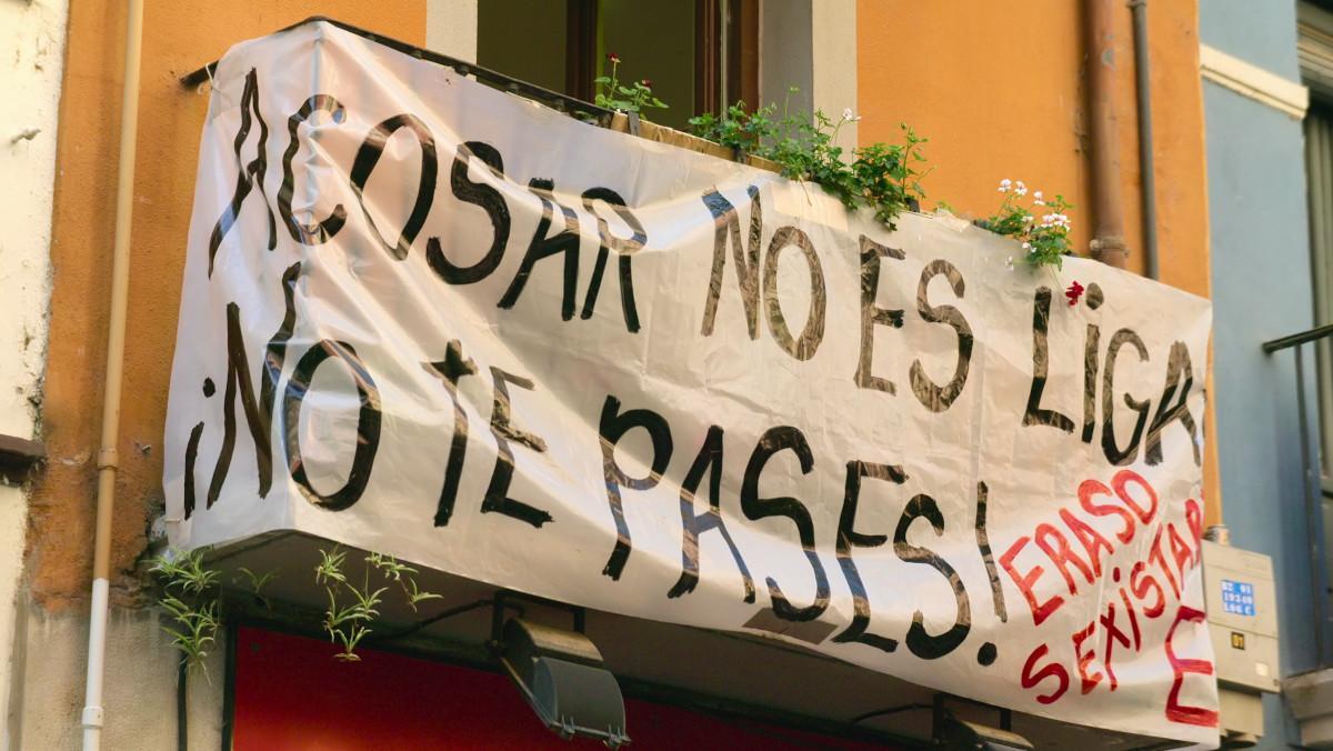 Imagen del documental de Netflix 'No estás sola: la lucha contra La Manada'