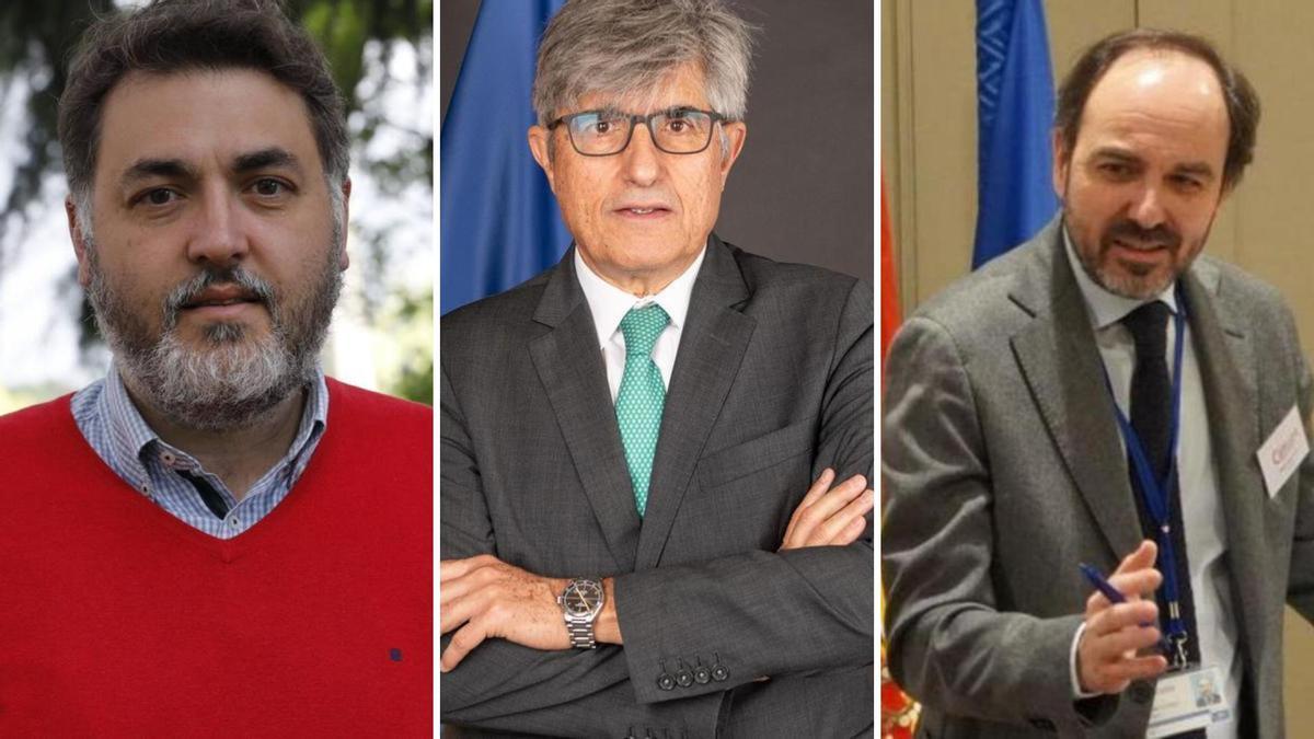 Jonás Fernández, Federico Torres y Marcos Alonso. / LNE