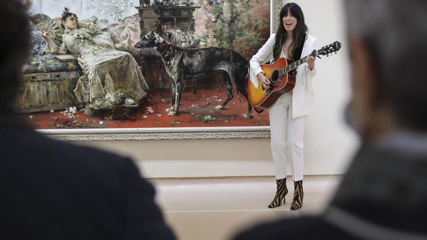 Marisa Valle Roso le canta al Museo de Bellas Artes