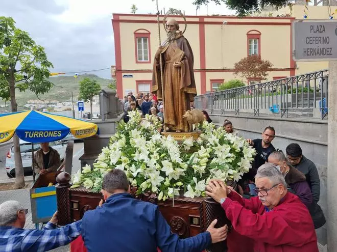 Función Religiosa en honor a San Antonio Abad en Tamaraceite
