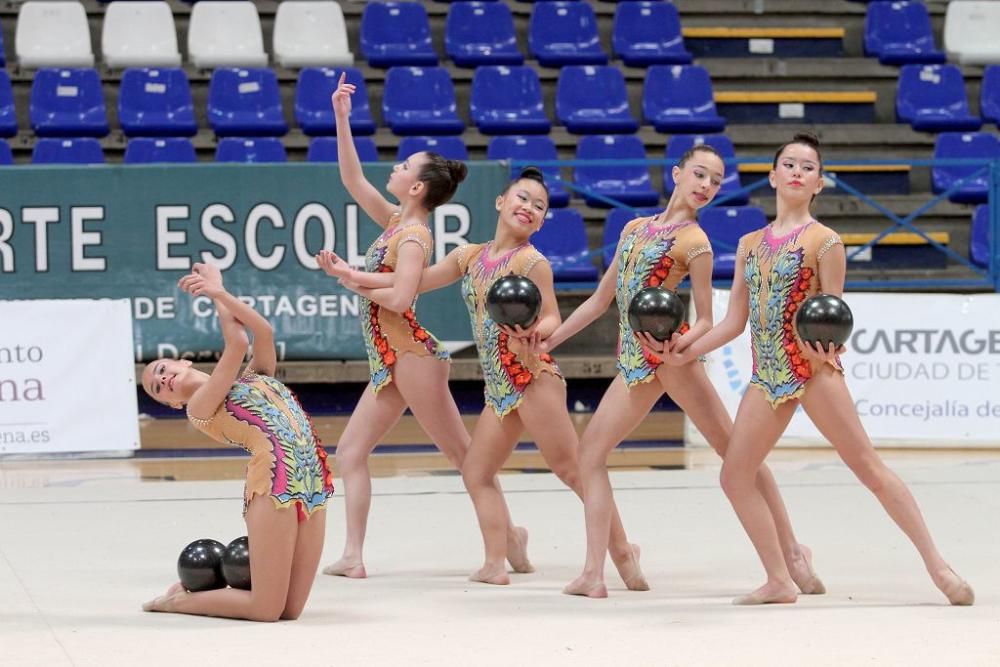 Campeonato regional de Gimnasia Rítimica en Cartag