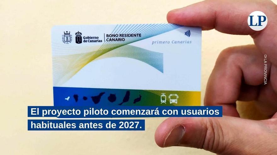 El bono único de transporte de Canarias ya tiene fecha: empezará a probarse en diciembre