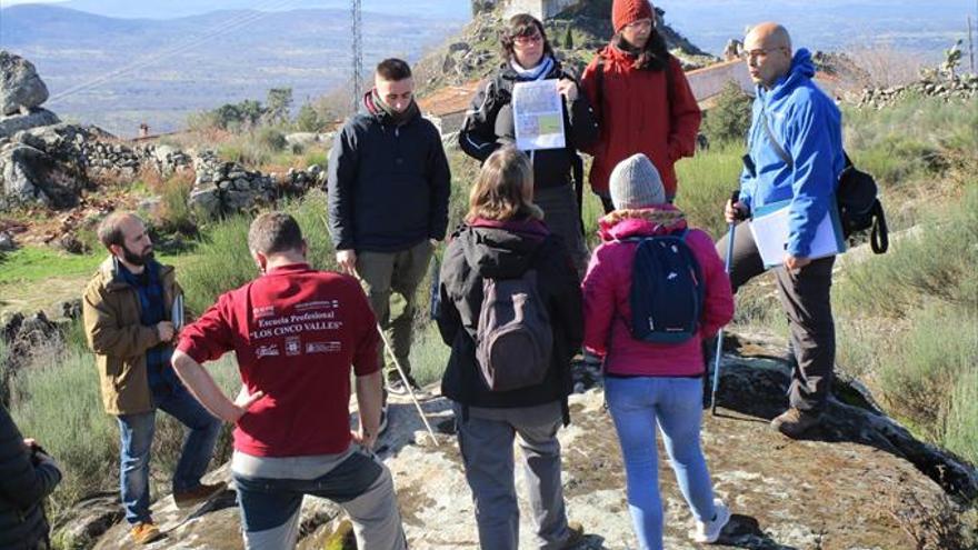 Los alumnos de la escuela profesional ‘Los 5 Valles’ exhiben sus conocimientos