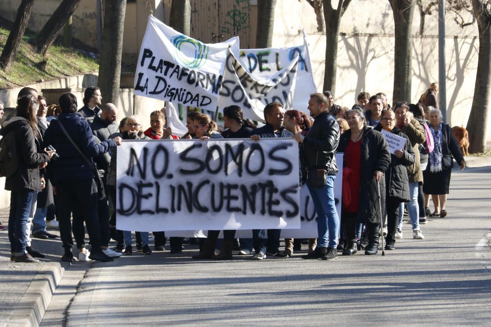 Manifestació de veïns de Font de la Pòlvora