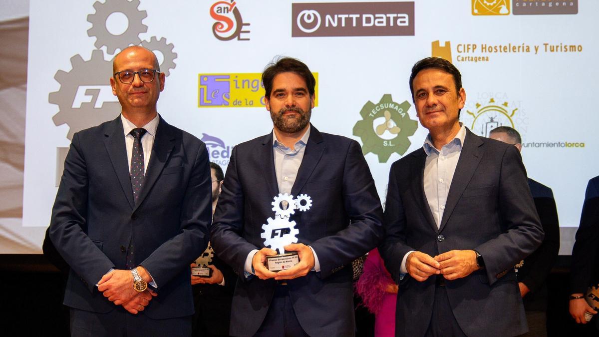 Sabic ha sido galardonada en los III Premios a la Excelencia en Formación Profesional de la Región de Murcia 2025.