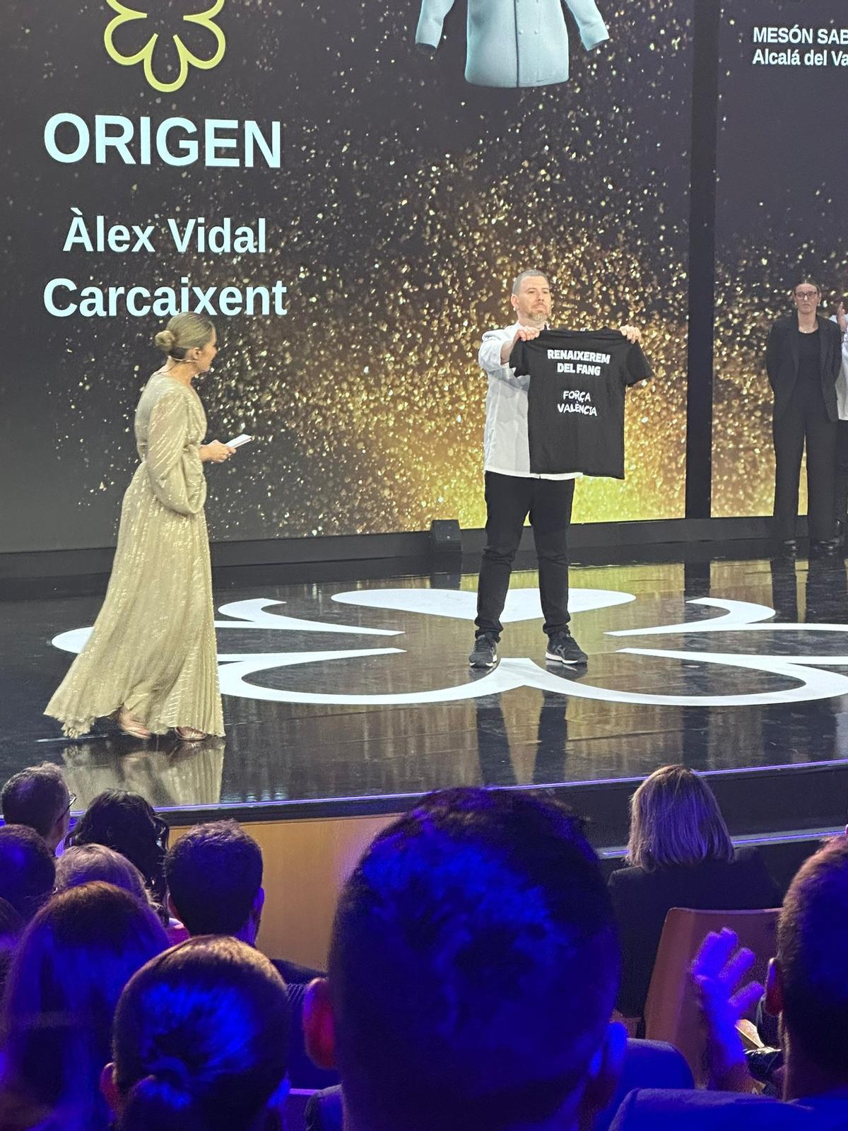 Alex Vidal de Origen en Carcaixent gana su primera estrella Michelín