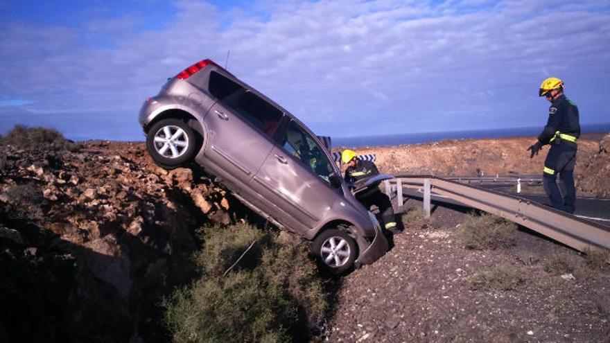 Seis heridos, dos de ellos graves,  en tres accidentes en Gran Canaria