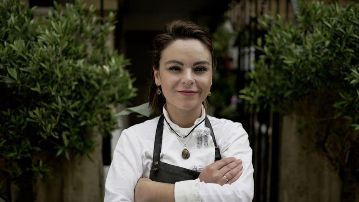 La cocinera Rebeca Barainka (Galerna, San Sebastián).