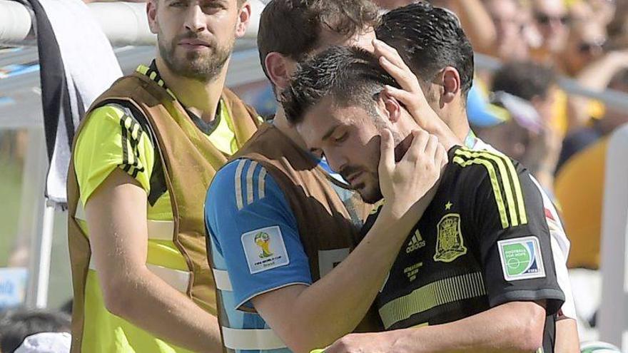 Las lágrimas de David Villa