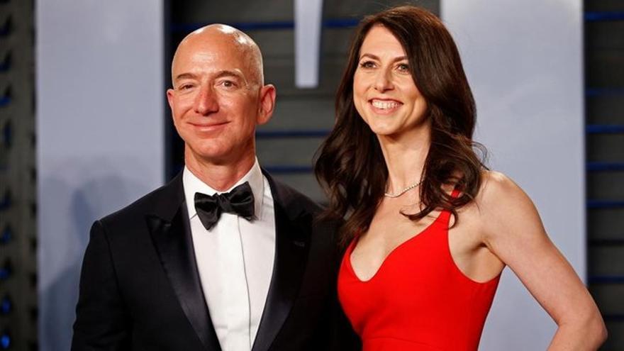 La mujer de Jeff Bezos se convierte en la divorciada más rica del mundo