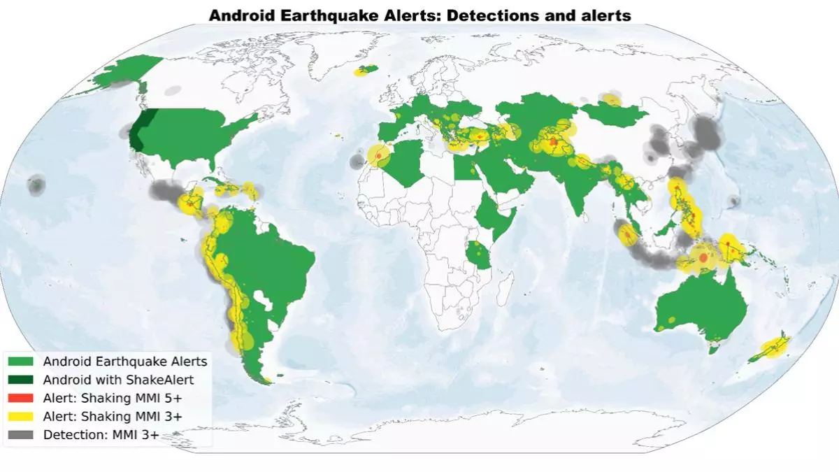 Un sismómetro en el bolsillo: Android entrega notificaciones de inminentes terremotos en el móvil