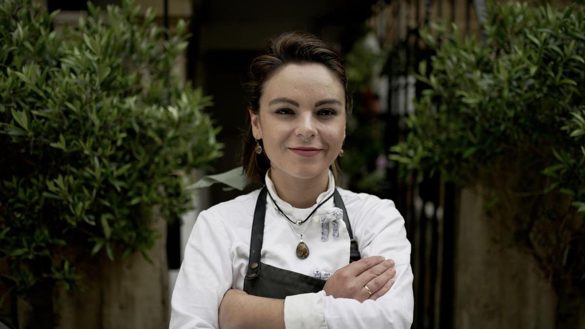 La cocinera Rebeca Barainka (Galerna, San Sebastián)