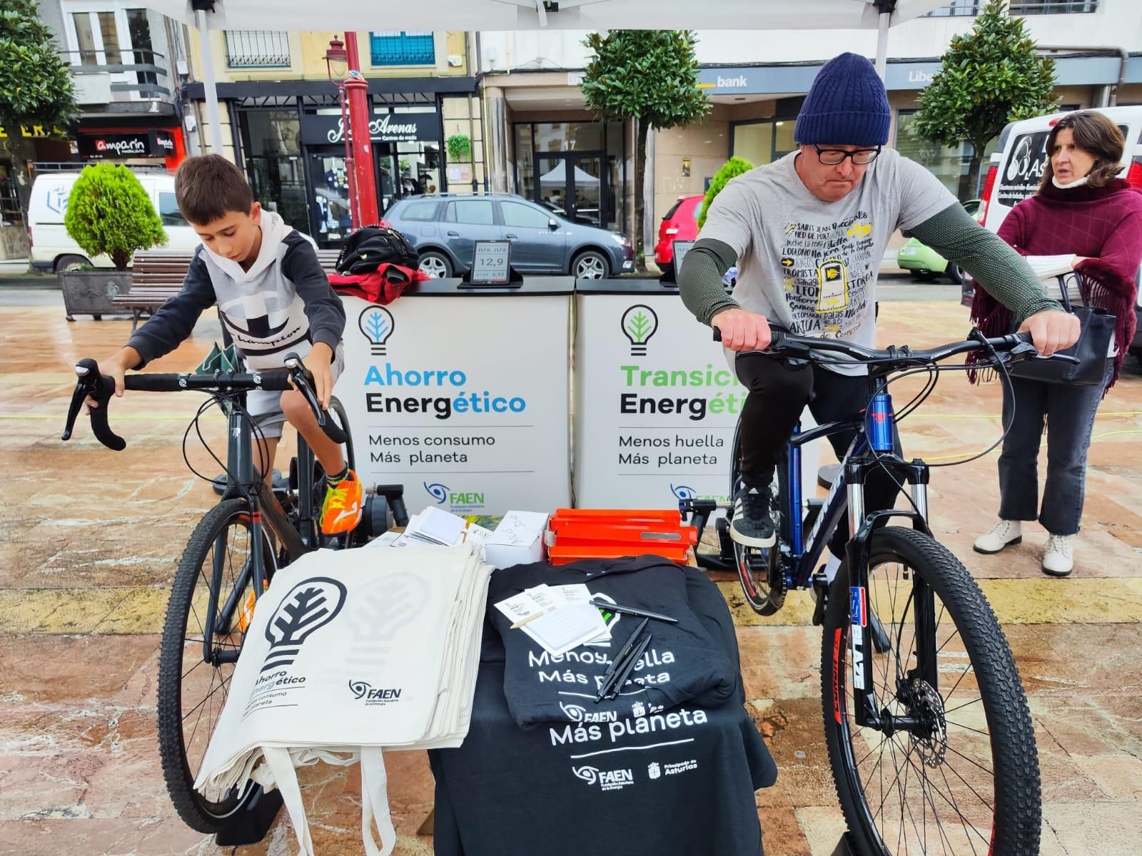Villaviciosa convierte sus pedaladas en solidaridad con Raitana