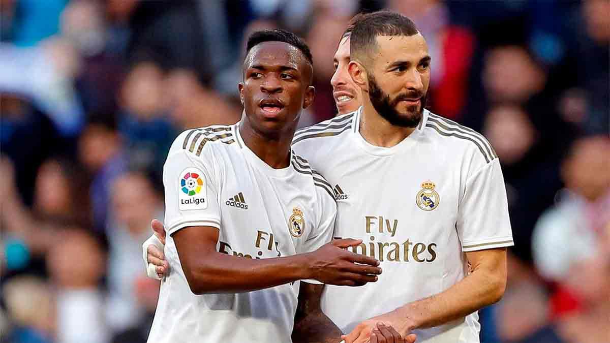 Zidane zanja la polémica Benzema-Vinicius