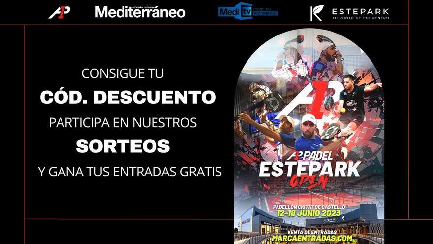 Consigue entradas gratis para el circuito APT Padel Tour de Castelló en Estepark
