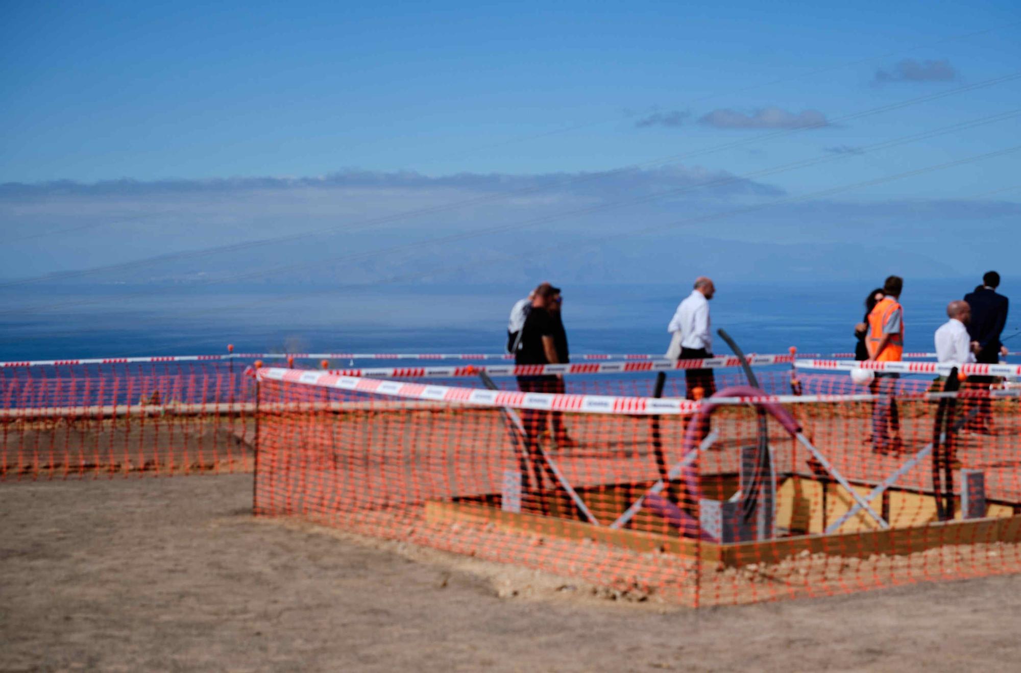 Inicio de las obras del cable submarino eléctrico Tenerife-La Gomera