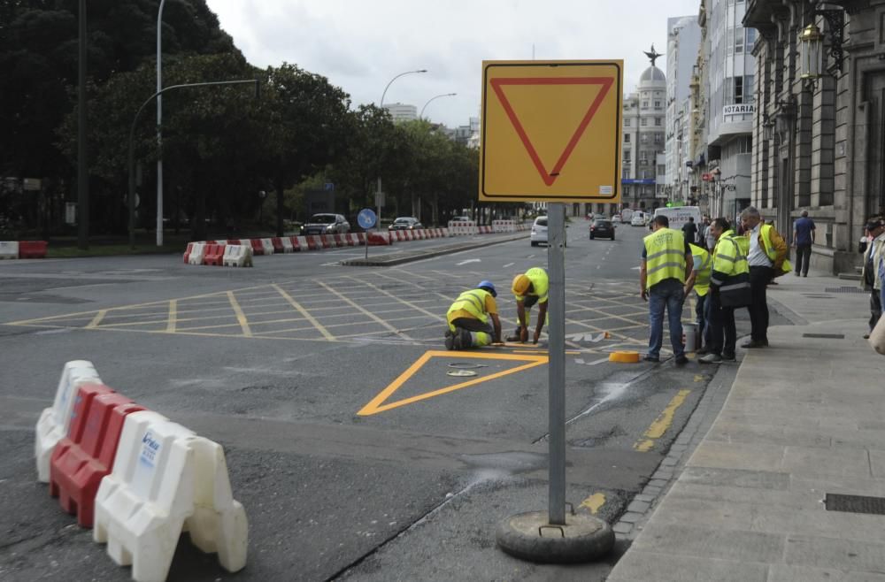 Los trabajos de saneamiento afectarán a la circulación en ambas calles durante un mes.