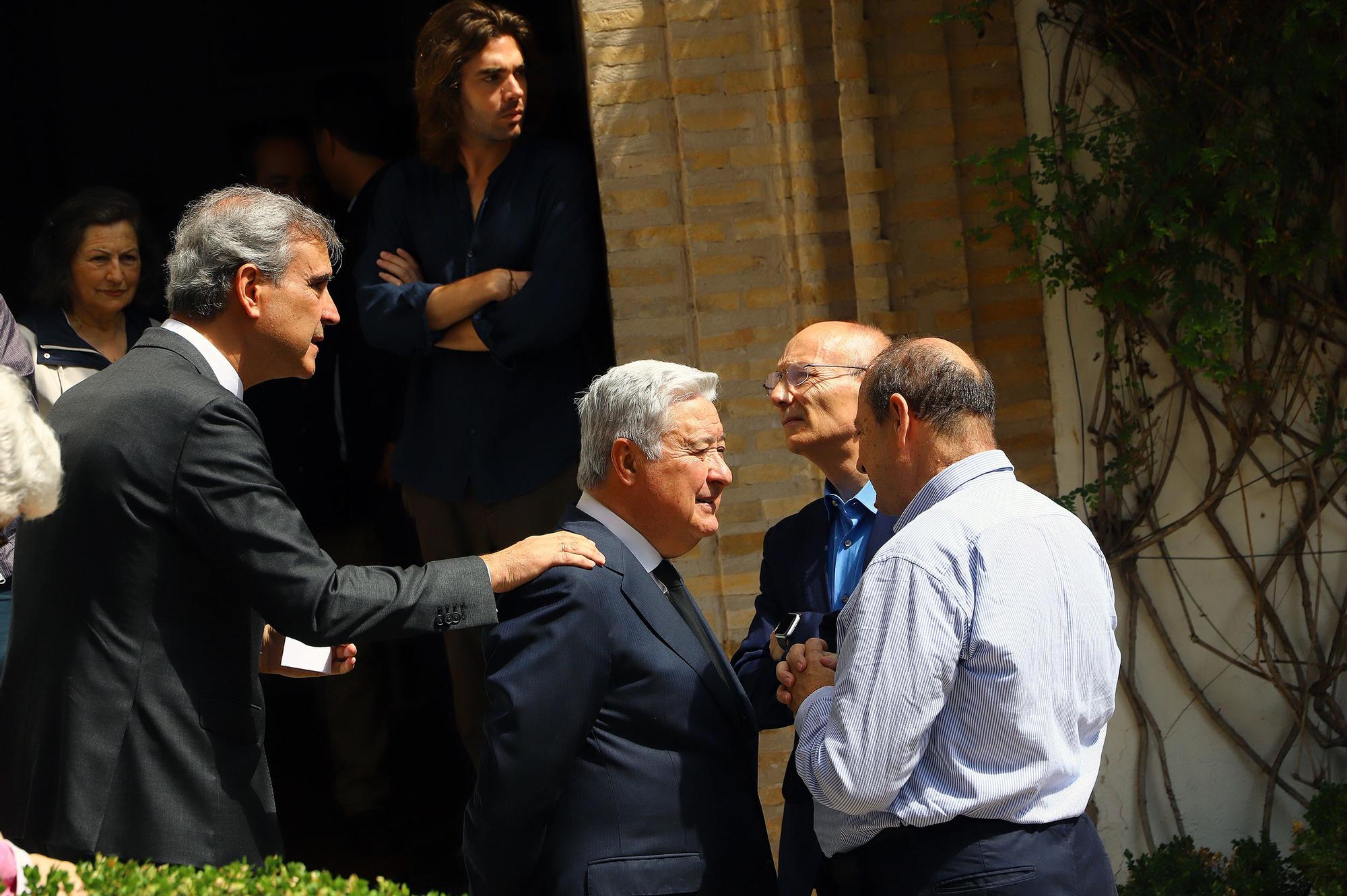 Despedida al escritor Antonio Gala en su fundación