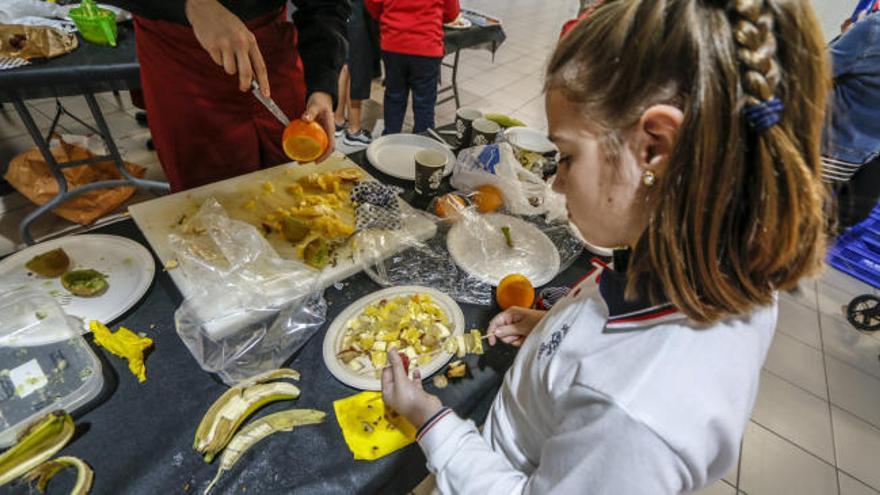 El colegio de San Roque de Alcoy desarrolla un proyecto para fomentar la alimentación saludable