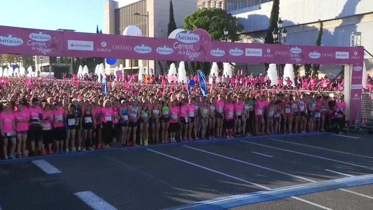 La carrera se ha iniciado a las 09.00 de la mañana en la Avenida María Cristina de Barcelona y ha finalizado en la avenida Rius i Taulet.