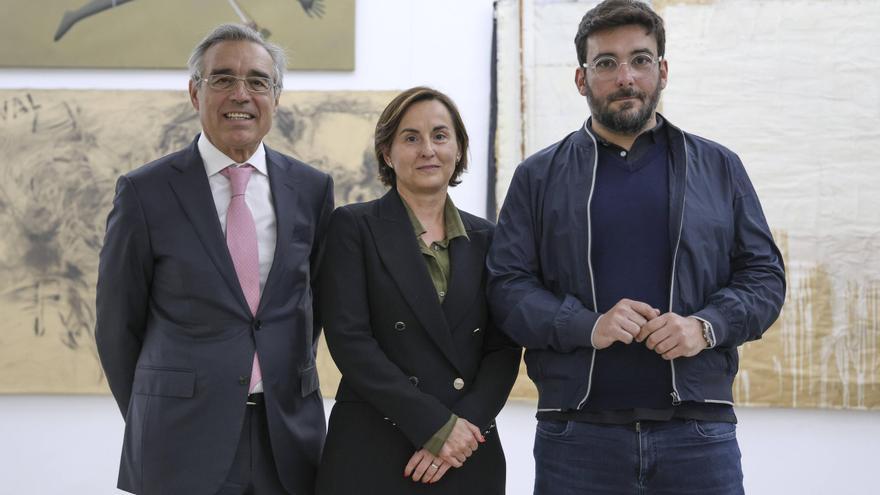 Rafael del Castillo, Mayte Bacete y Carlos González Triviño, representantes de la directiva de Valencia Silicon Cluster.