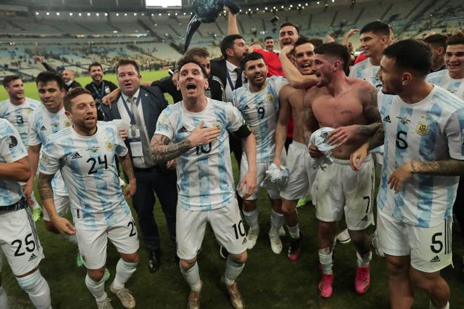 Las espectaculares imágenes de la celebración de Argentina