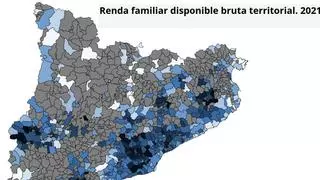 Rànquing: Aquesta és la renda per habitant als municipis gironins i catalans