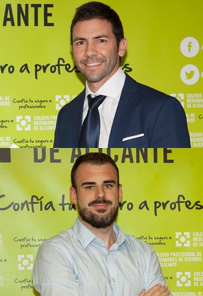 Rubén C. Martín y Jordi Martínez, mejores alumnos que aspiran al premio MUTUA LEVANTE, Mutua de Seguros