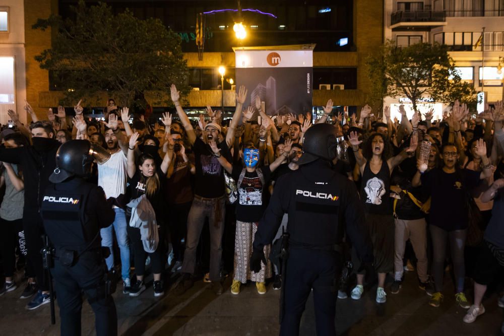 Nueva jornada de disturbios en Barcelona