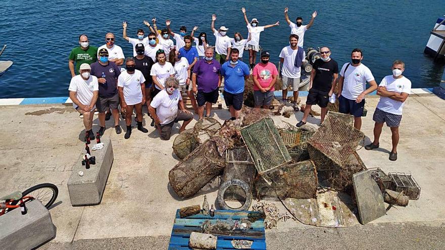 Retiren arts de pesca del fons de cap de Creus