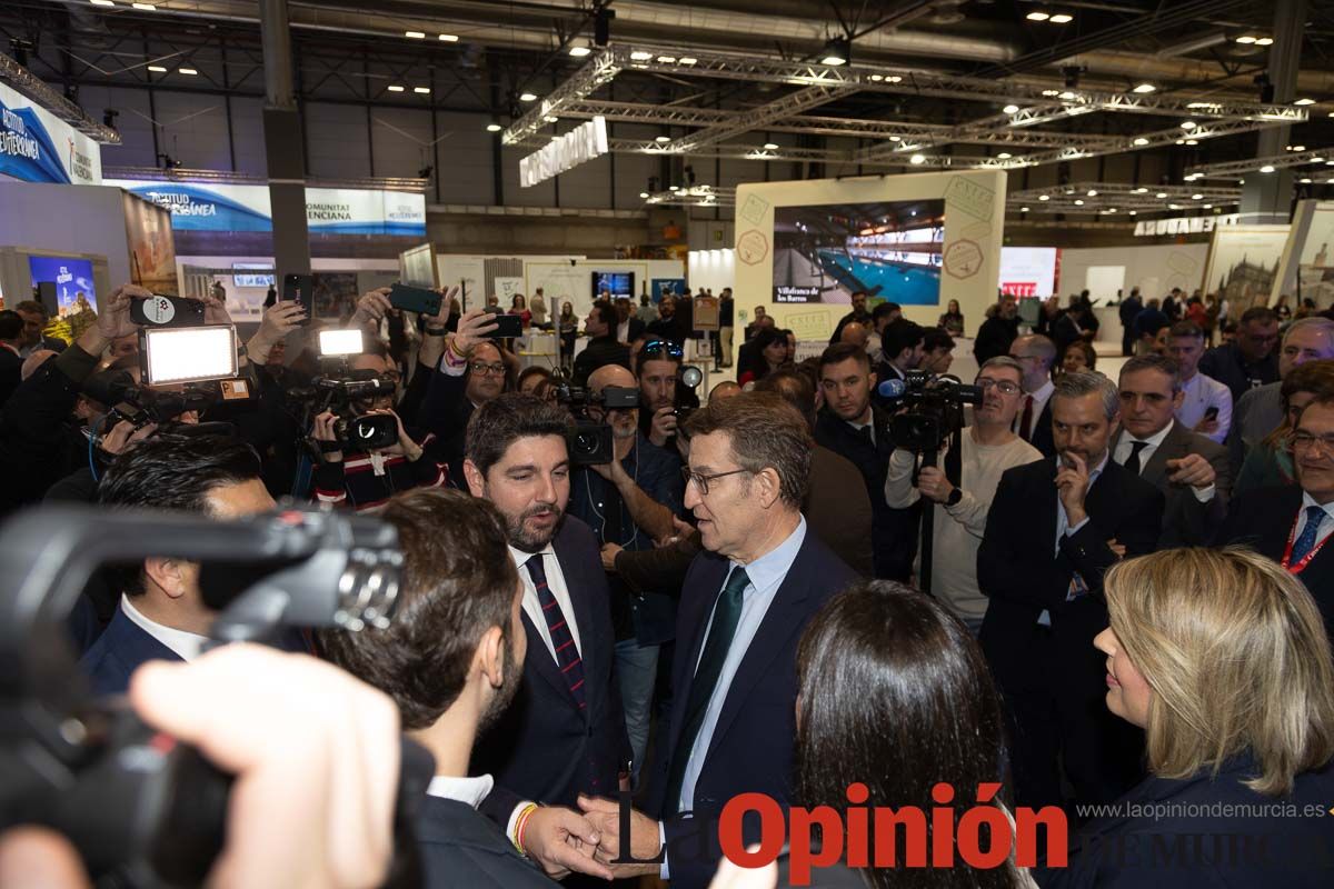 Así fue la jornada del viernes en el stand de la Región en Fitur