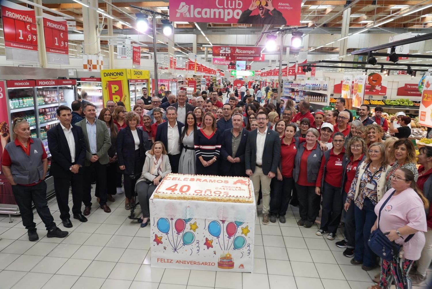 Celebración 40 aniversario Alcampo