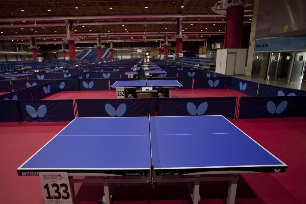 Preparativos para el Mundial de Tenis de Mesa