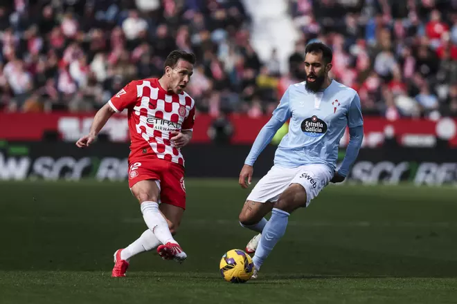 El Girona - Celta, en imatges