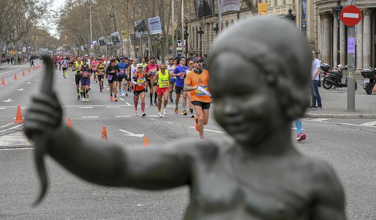 La Maratón de Barcelona 2023 en imágenes