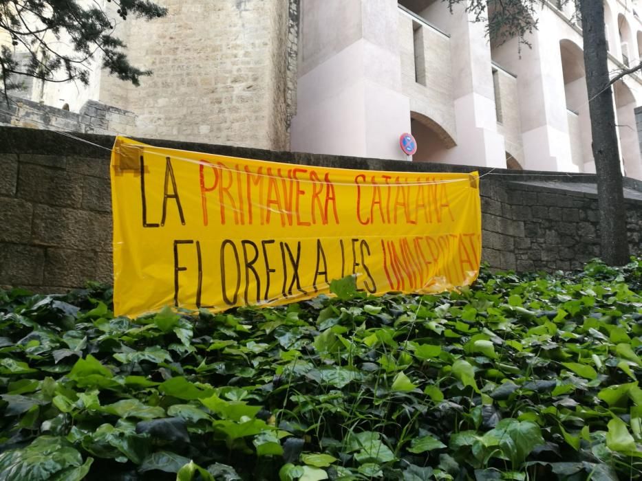 Vaga d'estudiants a Girona