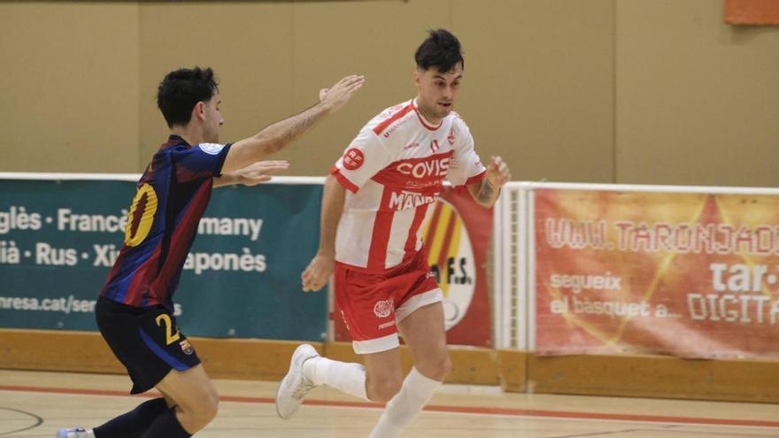 Imatges del Covisa Manresa - Barça Atlètic del Trofeu Les Codines