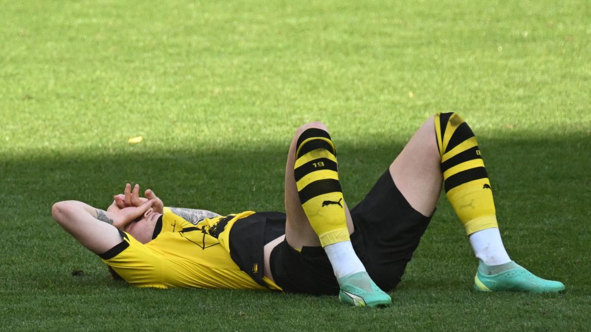 Marco Reus estuvo a pocos minutos de proclamarse campeón de Bundesliga por primera vez