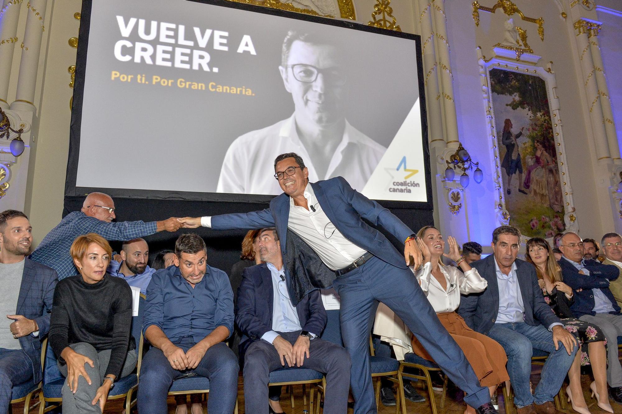 Pablo Rodríguez presenta candidatura al Parlamento por Gran Canaria