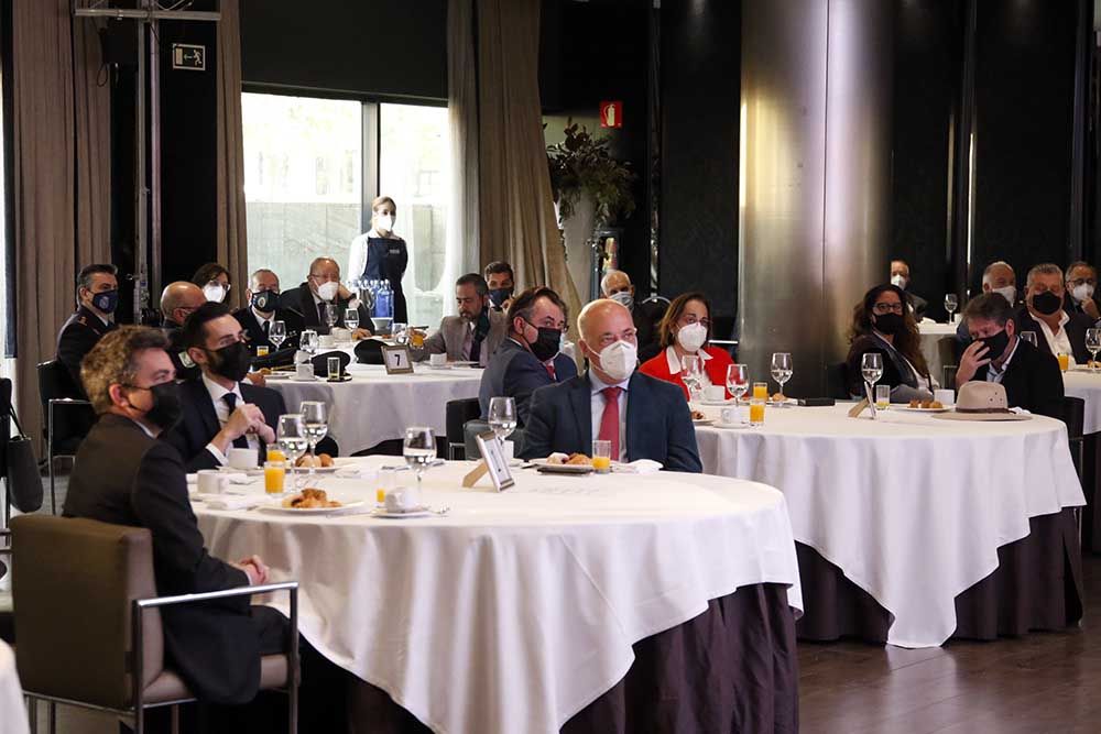 Sánchez Zamorano en los desayunos de Diario Córdoba