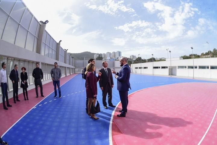 Inaguracion polideportivo cono sur en Pedro ...