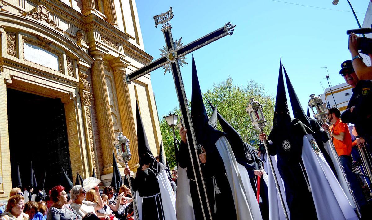 Hermandad de La Sed del Miércoles Santo en Sevilla.
